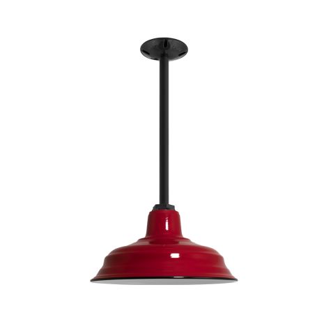 13" Bomber, 455-Cherry Red, Mounting in 150-Black