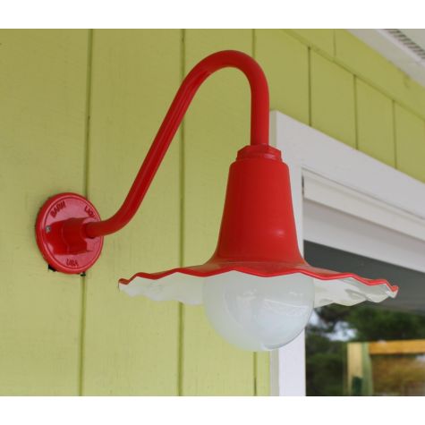 12” Seaside, 470-Watermelon, G26 Gooseneck Arm | Photo Courtesy of Customer