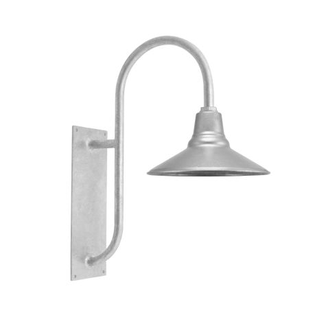 14" Aero, 975-Galvanized, G19 Gooseneck Arm