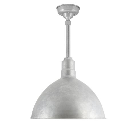 16" Wilcox, 975-Galvanized, Hang Straight Canopy
