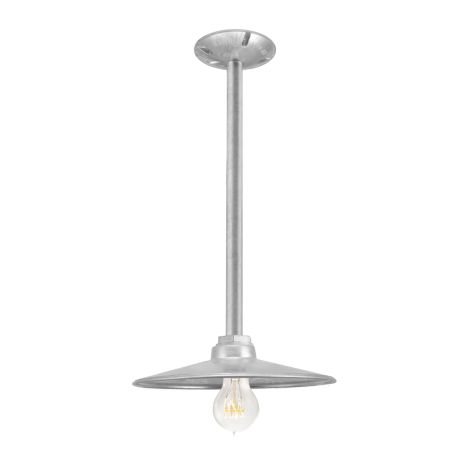 10" Conoco, 975-Galvanized, Nostalgic Edison-Style Victorian 40 Watt Light Bulb