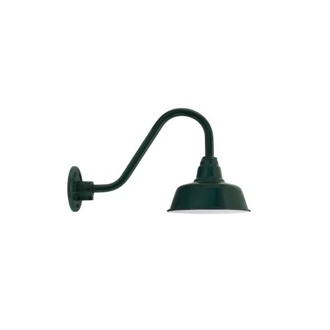 8" Esso, 300-Dark Green, G26 Gooseneck Arm