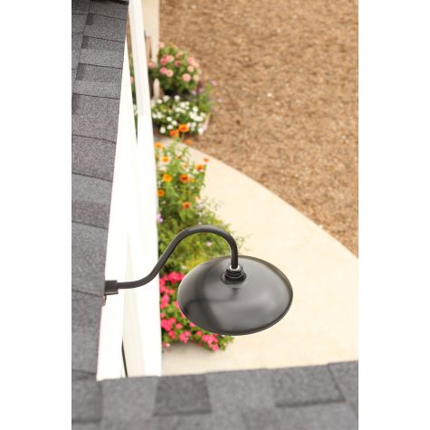 14" Sinclair Gooseneck Light, 100-Black Finish, G11 Gooseneck Arm in a 100-Black Finish | Photo Courtesy of Ashley with Under the Sycamore Blog and Ashley Ann Photography