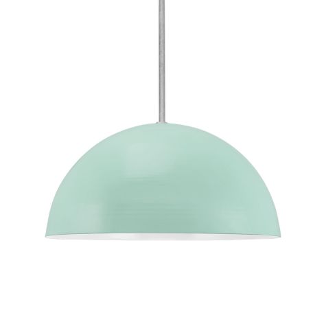28" Loma, Exterior in 370-Mint, Interior in 200-White, Mounting in 975-Galvanized