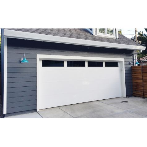 (2) 10" Avalon LED Gooseneck Lights, 390-Teal, G11 Gooseneck Arm in 975-Galvanized | Photo Courtesy of Homeowner