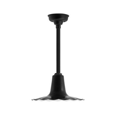 12" Seaside LED, 150-Porcelain Black
