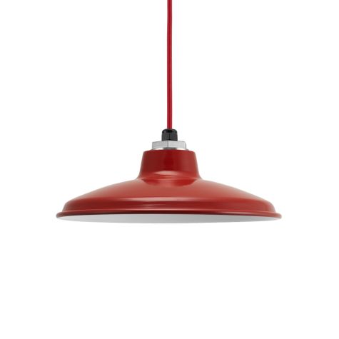 12" Marathon LED, 400-Barn Red, CSR-Red Cloth Cord