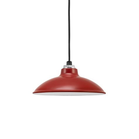 10" Sinclair LED, 400-Barn Red, CSB-Black Cloth Cord