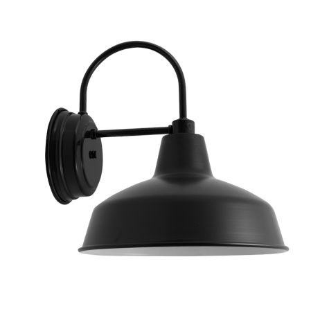 14" Avalon LED Wall Sconce, 100-Black