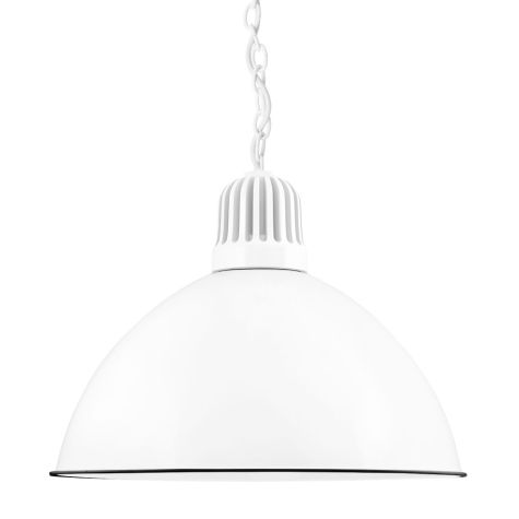20" Kickoff, 250-Porcelain White, Heat Sink in 250-White, Chain in 250-White, SWH-Standard White Cord