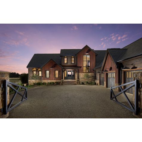 24" The Original™, 100-Black, G8 Gooseneck Arm | Photo Courtesy of Schumacher Homes