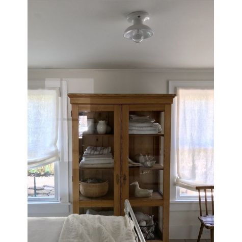 Kao Flush Mount, 200-White | Photo Courtesy of White Flower Farmhouse