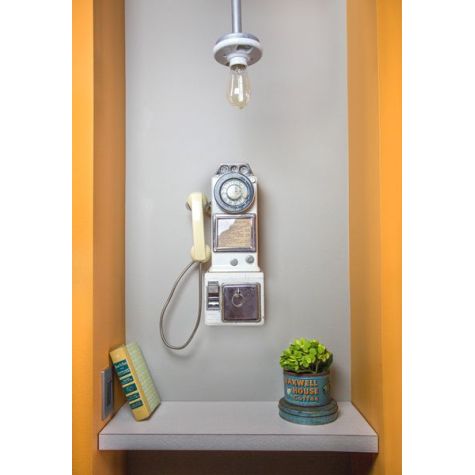 Retro Renovation Porcelain & Galvanized Pendant