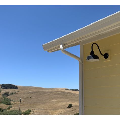 10" Esso, 100-Black, G11 Gooseneck Arm | Photo Courtesy of Homeowner