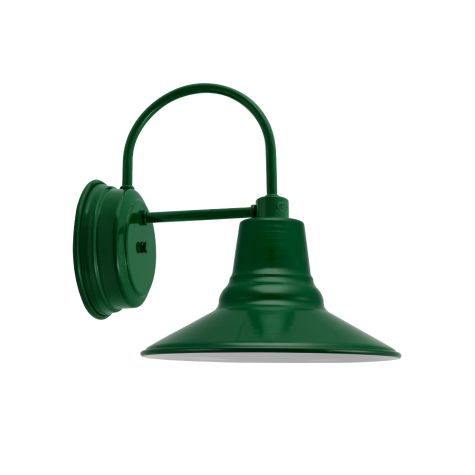 12" Aero Wall Sconce, 307-Emerald Green