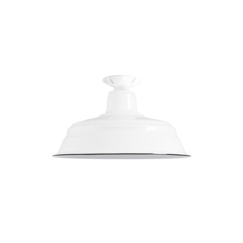 15" Bomber, 250-Porcelain White