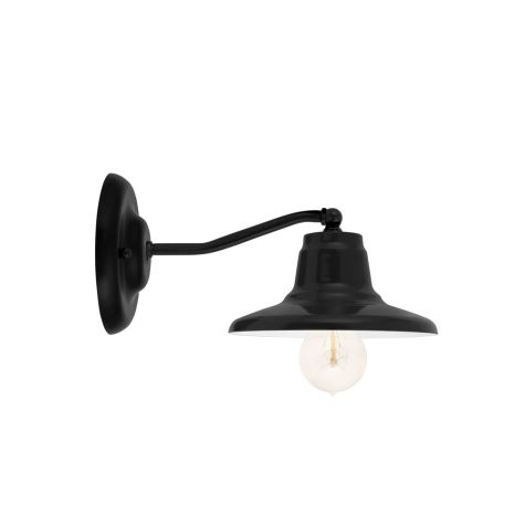 Mini Eclipse Wall Sconces, 100-Black, G37 Mini Gooseneck Arm