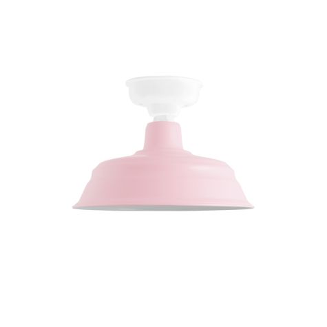 15" Bomber LED, 480-Blush Pink, Mounting in 200-White