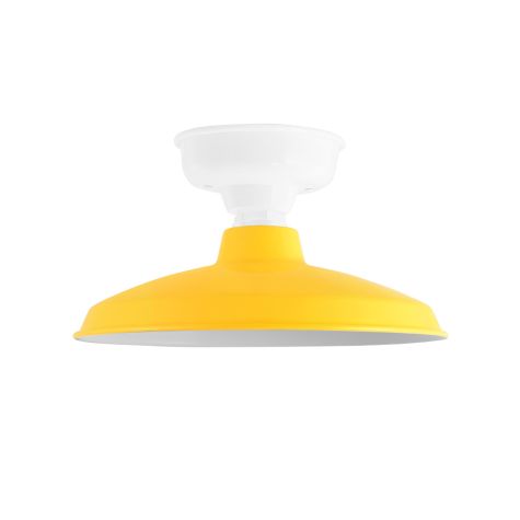 14" Marathon LED, 500-Buttery Yellow, Mounting in 200-White