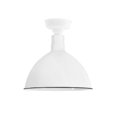 16" Wilcox LED, 250-Porcelain White