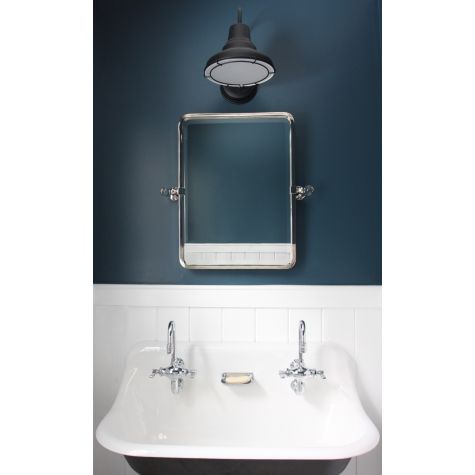 10" Bantam Union Wall Sconce, 105-Textured Black, Acrylic Diffuser | Photo Courtesy of Homeowner