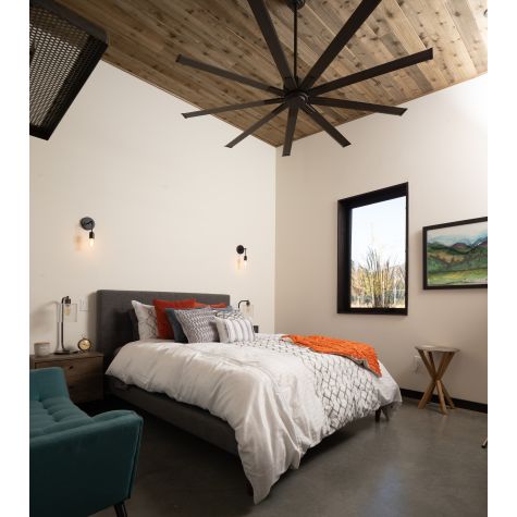 Downtown Minimalist Adjustable Sconce, 100-Black | Photo Courtesy of Designs North West