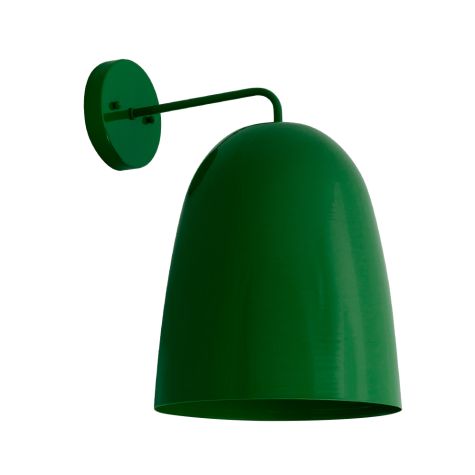Egg Wall Sconce, 307-Emerald Green, 8" Projection