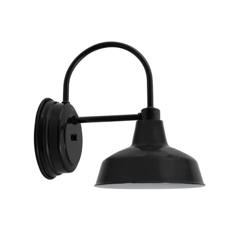 10" Austin LED Sconce, 100-Black