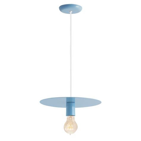 12" Ellington, 715-Delphite, SWH-Standard White Cord, Shown with Nostalgic Edison 25W Victorian Bulb