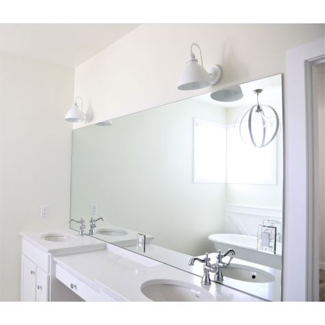 8" Gladstone Dome Shade Sconce, 200-White, No Switch | Photo Courtesy of J&J Photography