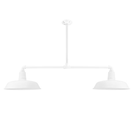 The Original™ 2-Light, 200-White, 18" Arms, 18" Stem