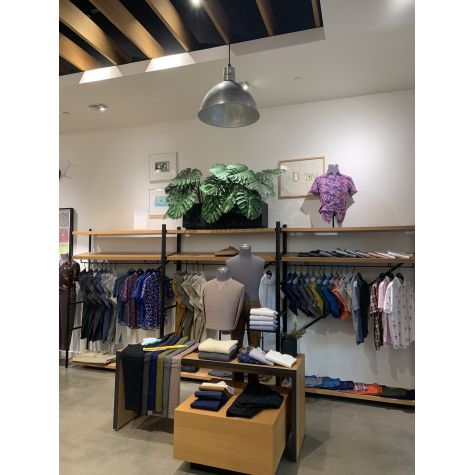 16" Wilcox Vented Cord Hung Pendant, 975-Galvanized, Narrow Slot Vent, SBK-Standard Black Cord