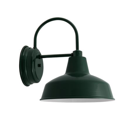 12" Avalon Wall Sconce, 300-Dark Green