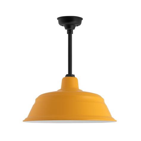 17" Bomber LED, 570-Sunflower, Mounting in 100-Black
