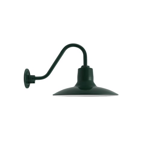 14" Dominion, 300-Dark Green, G26 Gooseneck Arm