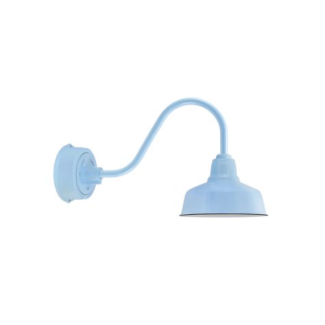 10" Esso LED, 765-Porcelain Delphite, G11 Gooseneck Arm