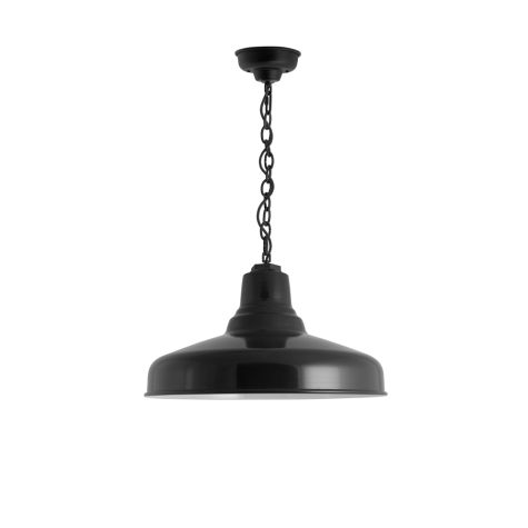 16" Union LED, 100-Black, SBK-Standard Black Cord