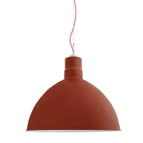 24" Wilcox Studio Light, 400-Barn Red, CRZ-Red Chevron Cord
