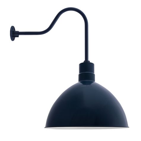 24" Wilcox, 705-Navy, G24 Gooseneck Arm