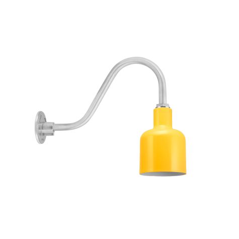 Chateau Gooseneck Light, 500-Buttery Yellow, G15 Gooseneck Arm, 980-Brushed Aluminum