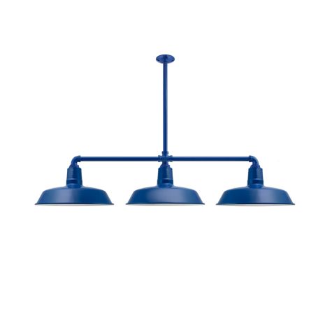 The Original™ 3-Light, 700-Royal Blue, 18" Arms, 18" Stem