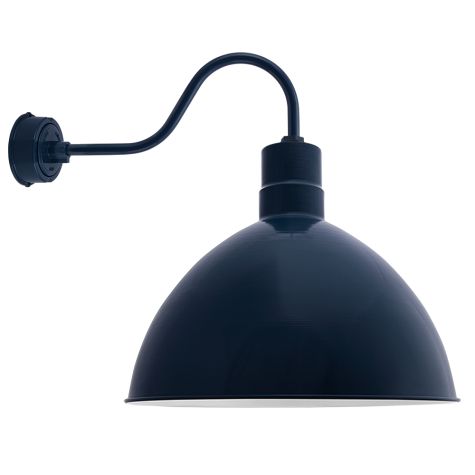 24" Wilcox LED, 705-Navy, G22 Gooseneck Arm