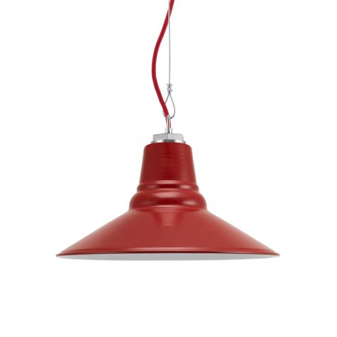 14" Aero Studio Light, 400-Barn Red, CSR-Red Cloth Cord