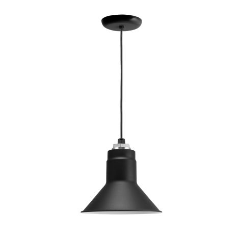 Canal Pendant Light, 105-Textured Black, CSB-Black Cloth Cord