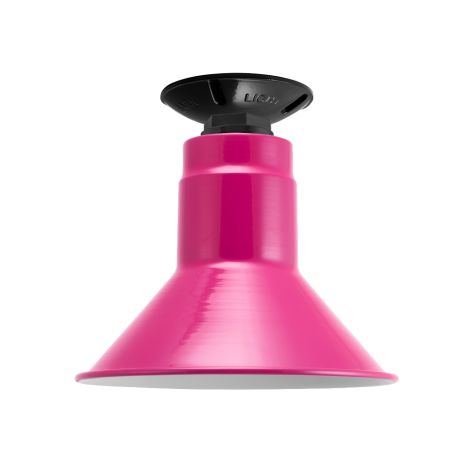 Canal Flush Mount, 490-Magenta, Mounting in 100-Black
