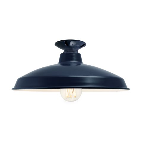 16" Marathon, 705-Navy, Shown with Globe LED Tala Lamp
