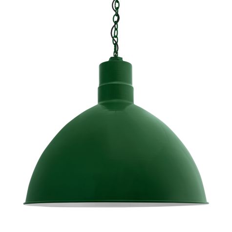 24" Wilcox LED, 307-Emerald Green, CSB-Black Cloth Cord