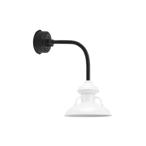 12" Laramie LED, 200-White, G13 Gooseneck Arm, 100-Black