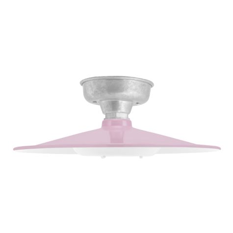 15" Conoco LED, 790-Lavender, Mounting in 975-Galvanized, Flat Lens