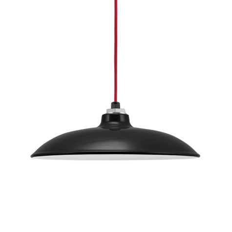 14" Sinclair LED, 100-Black, CSR-Red Cloth Cord